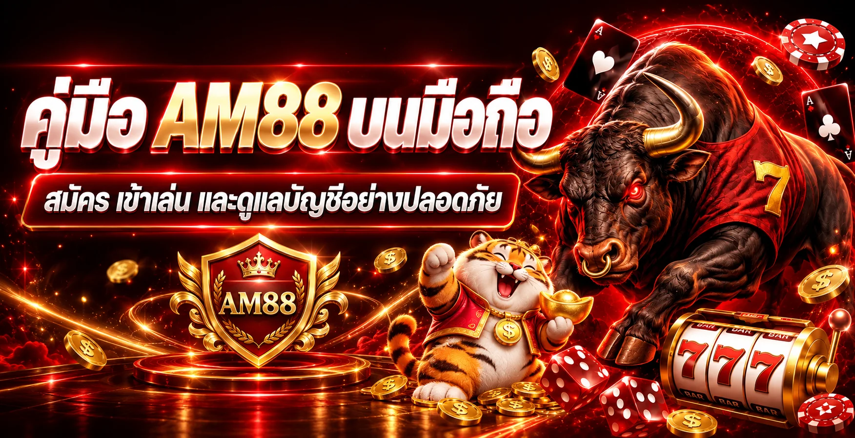 AM88 คู่มือสมัครและเข้าใช้งานบนมือถือ